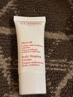 Stubborn Fat Toned  !Clarins Masvelt Body Shaping Cream 30ml
